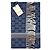 Gucci Sciarpa in cashmere e lana blu Monogram con frange beige e crema - vista 7
