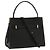 Tory Burch Borsa a tracolla in lambskin nera - vista 2