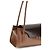 Marni Borsa a tracolla Bos Taurus in pelle di vitello marrone - vista 4