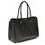 Fendi Borsa a tracolla Bos Taurus in pelle di vitello nera - vista 3