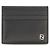 Fendi Black Calf Leather Bos Taurus Wallet