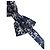 Dolce & Gabbana Papillon regolabile da uomo, blu navy floreale - vista 3