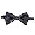 Dolce & Gabbana Papillon regolabile in seta Crown nero da uomo - vista 4