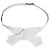 Dolce & Gabbana Men White % Silk Adjustable Neck Papillon Bow Tie - view 2