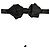 Dolce & Gabbana Papillon regolabile in seta paisley nero da uomo - vista 3