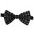 Dolce & Gabbana Black White Polka Dot Adjustable Neck Papillon Bow Tie - view 2