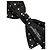 Dolce & Gabbana Black White Polka Dot Adjustable Neck Papillon Bow Tie - view 3