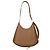 Jil Sander Schultertasche aus braunem Leder - Ansicht 3