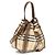 Burberry Borsa a secchiello Bos Taurus in pelle di vitello beige - vista 2
