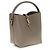Autre Marque Borsa a secchiello Bos Taurus in pelle di vitello beige - vista 2