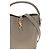 Autre Marque Borsa a secchiello Bos Taurus in pelle di vitello beige - vista 4
