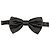 Dolce & Gabbana Men Black % Silk Adjustable Neck Papillon Bow Tie - view 4