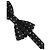 Dolce & Gabbana Papillon regolabile a pois bianco e nero - vista 3