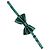 Dolce & Gabbana Papillon regolabile da uomo, Verde, % Silk - vista 2