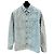Camicia in denim Oblique Dior blu