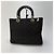 Dior Borsa Lady Cannage Tote Bag Black Silver Medium - vista 10