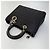 Dior Borsa Lady Cannage Tote Bag Black Silver Medium - vista 12
