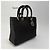 Dior Borsa Lady Cannage Tote Bag Black Silver Medium - vista 6