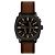 Autre Marque Orologio in pelle da uomo analogico e digitale