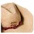 Miu Miu Raphia Hut beige burgundy - Ansicht 5