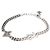 Louis Vuitton Bracciale LV Instinct in ottone argentato