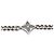Louis Vuitton Bracciale LV Instinct in ottone argentato - vista 6