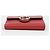 Gucci Rotes Leder-Wallet mit ineinandergreifendem Design - Ansicht 5