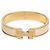 Hermès Bracciale Rigido Click Blanc Donna Cream Gold