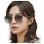 Gucci Gafas de sol Oversized de metal dorado Unisex