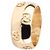 Gucci Anello largo Icon GG in oro giallo