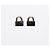 Orecchini Chanel Chain Bag marroni - vista 3