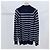 Brunello Cucinelli Gestreifter Strickpullover mit Half-Zip - Ansicht 4
