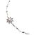 Gucci Bracciale a catena Flora in oro bianco e diamanti - vista 4