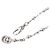 Gucci Bracciale a catena Flora in oro bianco e diamanti - vista 5
