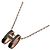 Hermès Collar Pop Rose Gold Black Large - vista 4