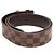 Louis Vuitton Cintura da uomo Damier Ebene LV Initials - vista 4