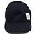 Thom Browne Cappellino da baseball in cotone con patch logo Navy - vista 3
