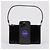 Prada Brushed Mini Bag mit Dreieckslogo Schwarz - Ansicht 8