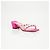 Jimmy Choo Mule in raso con perle Amara - vista 2