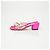 Jimmy Choo Mule in raso con perle Amara - vista 5