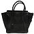 Céline Micro Luggage Tote Bag Schwarz