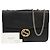 Gucci Borsa a tracolla con catena media Interlocking Nera