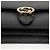 Gucci Borsa a tracolla con catena media Interlocking Nera - vista 10