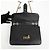 Gucci Borsa a tracolla con catena media Interlocking Nera - vista 12