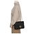 Gucci Borsa a tracolla con catena media Interlocking Nera - vista 15
