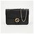 Gucci Borsa a tracolla con catena media Interlocking Nera - vista 2