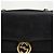 Gucci Borsa a tracolla con catena media Interlocking Nera - vista 4