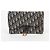 Dior Pouch Saddle con catena Blue Oblique Jacquard - vista 2