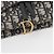 Dior Pouch Saddle con catena Blue Oblique Jacquard - vista 6