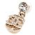 Chanel Orecchini CC placcati oro con cristalli da donna Cruise Season - vista 2